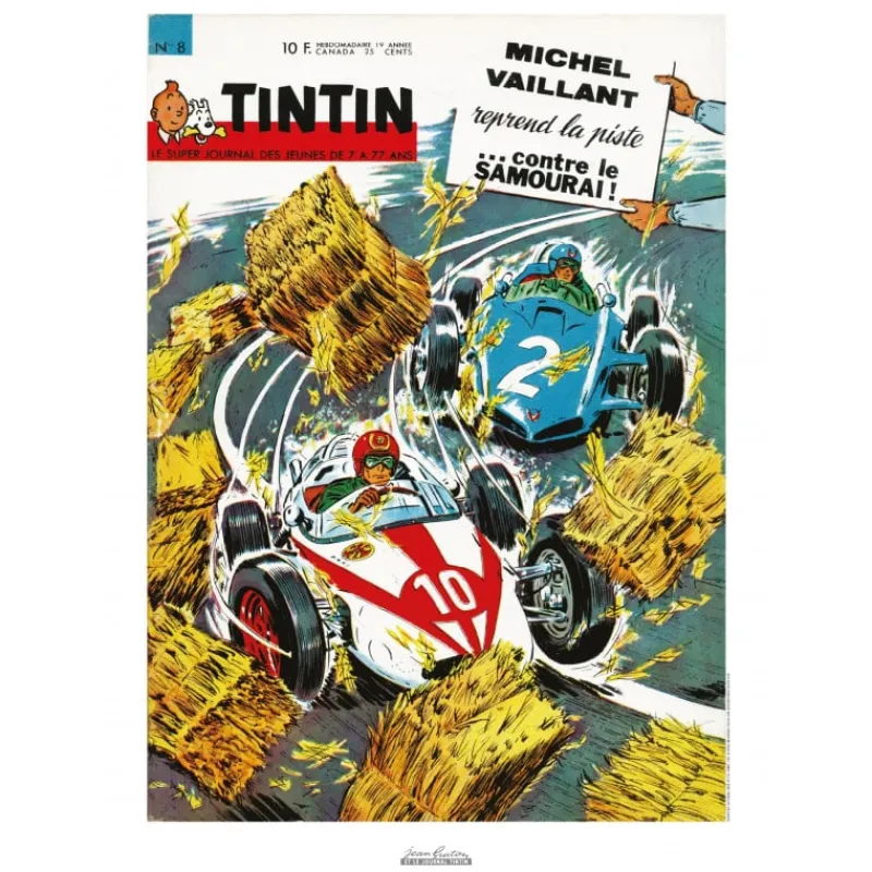 Jean Graton*Tintin Boutique Affiche Jean Graton-L'Honneur du Samouraï
