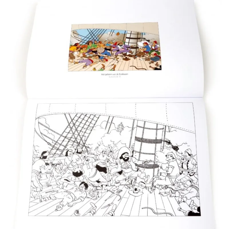 Coloriages*Tintin Boutique Album à colorier - Tintin couleur (2024)