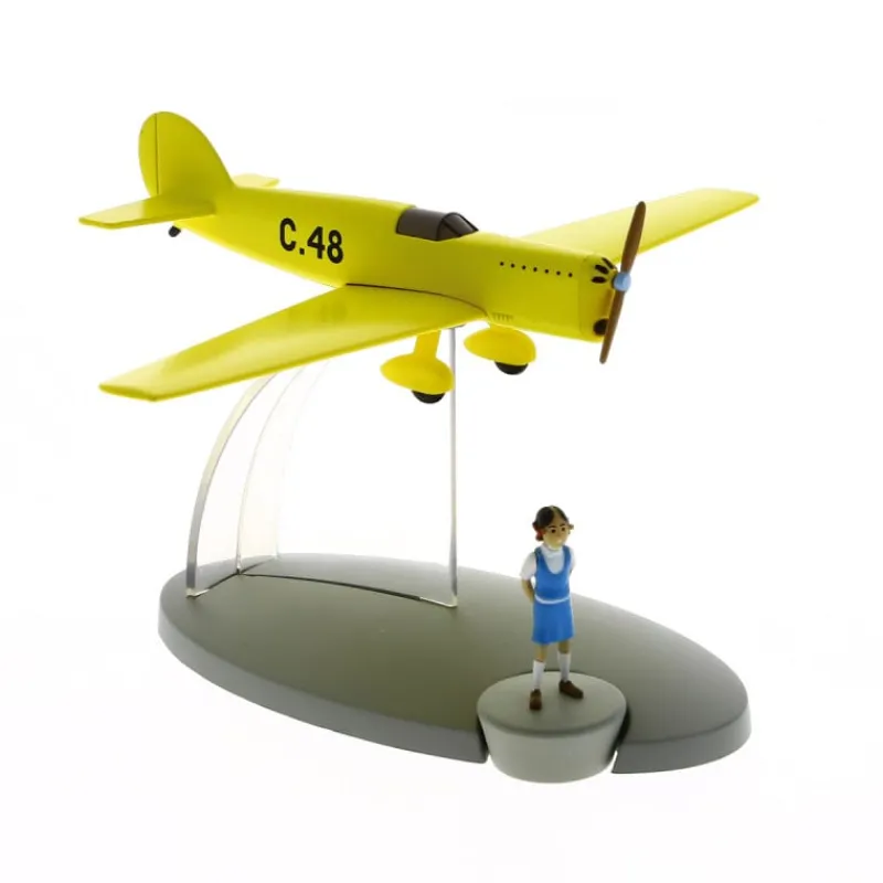 Avions*Tintin Boutique Avion Tintin N°46- L'Avion prototype C48
