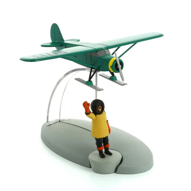 Avions*Tintin Boutique Avion Tintin N°49-L'Avion sur skis