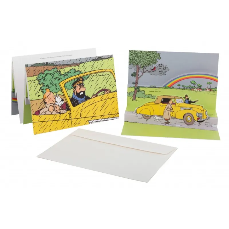 Cartes Postales*Tintin Boutique Carte Postale Tintin-La Décapotable Haddock
