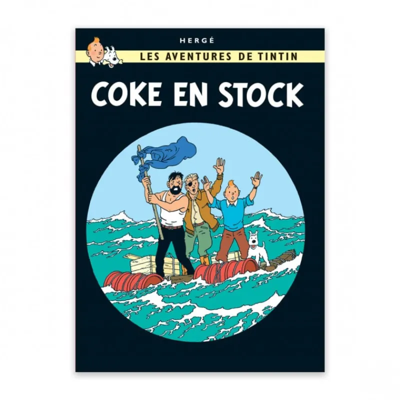 Cartes Postales*Tintin Boutique Carte Postale-Coke en stock