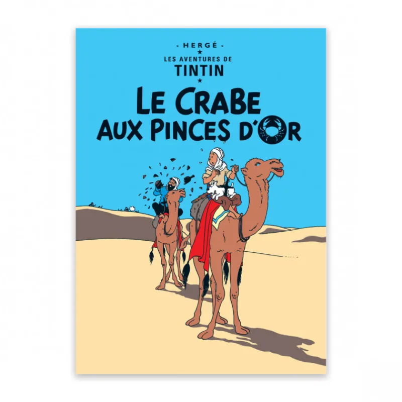 Cartes Postales*Tintin Boutique Carte Postale-Le Crabe aux pinces d'or