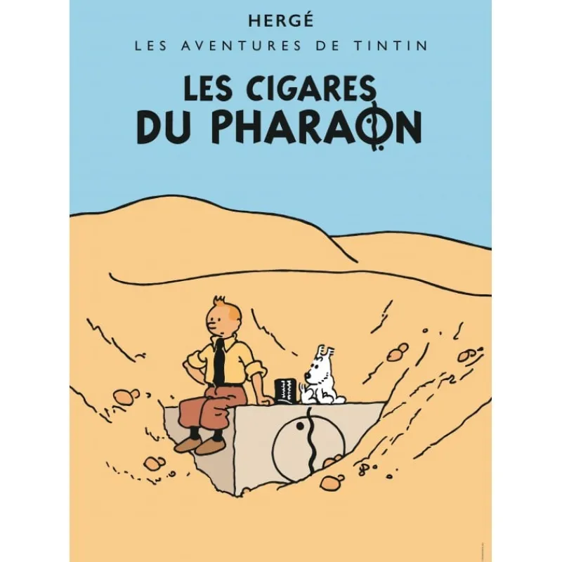 Cartes Postales*Tintin Boutique Carte Postale-Les Cigares du Pharaon