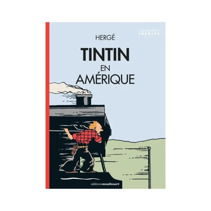 Cartes Postales*Tintin Boutique Carte Postale-Tintin en Amérique