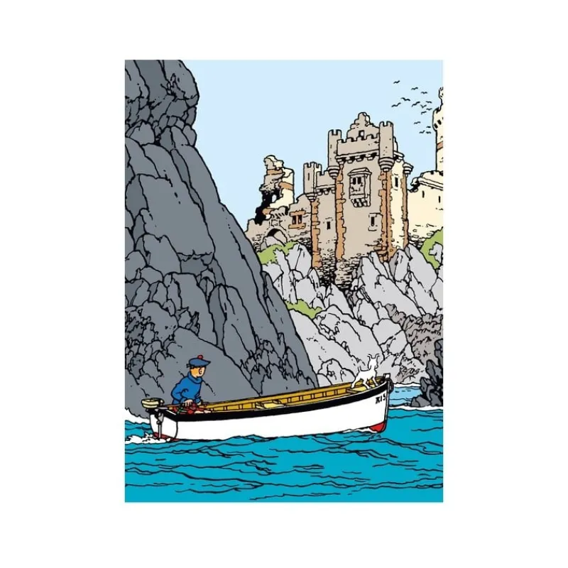 Chemises En Plastiques*Tintin Boutique Chemise plastique - Tintin et l'Île noire (A4)