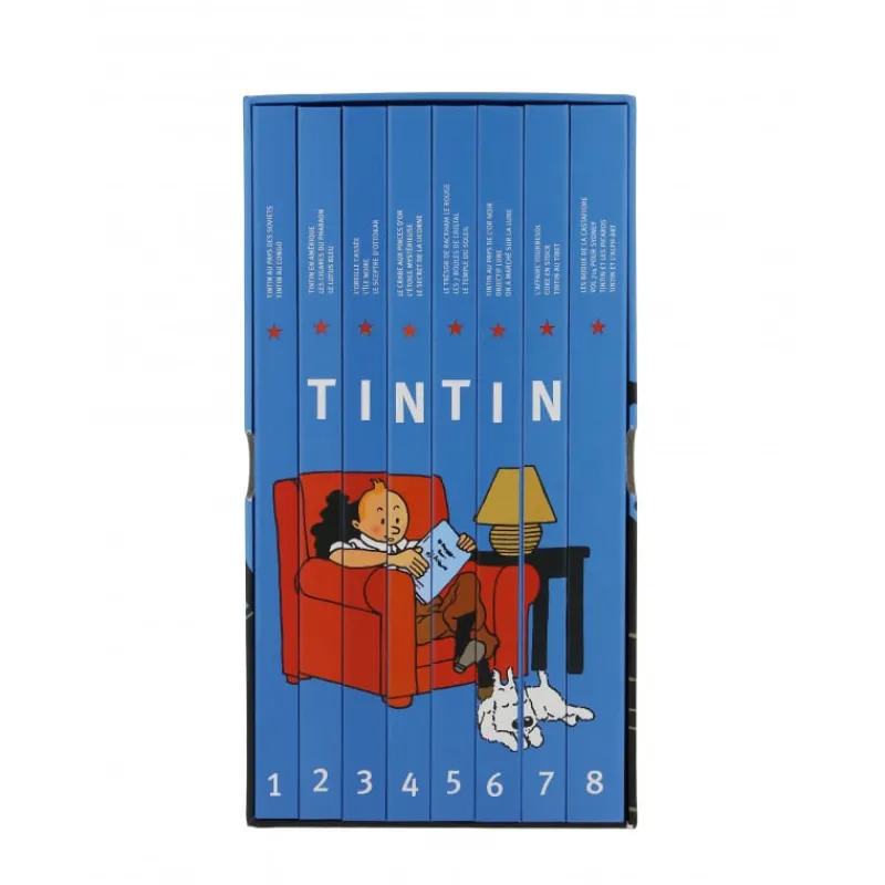 coffret_intgral__tout_tintin__3.webp Idées Cadeaux | Les Aventures De Tintin*Tintin Boutique Coffret intégral - Tout Tintin 2019
