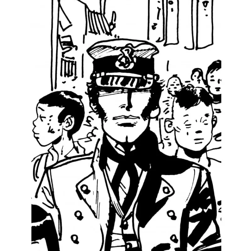 Corto Maltese*Tintin Boutique Corto Maltese-Chemise plastique En Sibérie