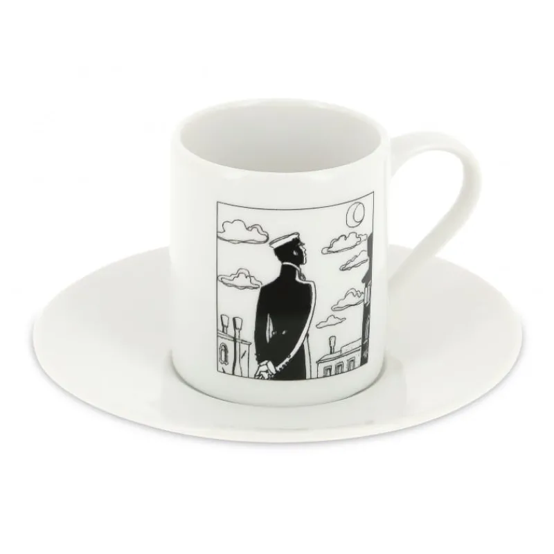Corto Maltese*Tintin Boutique Corto Maltese-Set 2 Tasses Espresso Fable de Venise