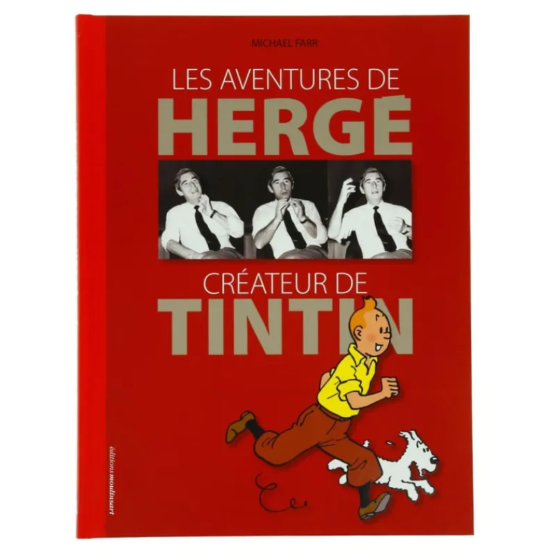 les_aventures_de_herg_crateur_de_tintin_2.webp Monographies*Tintin Boutique Les aventures de Hergé, créateur de Tintin