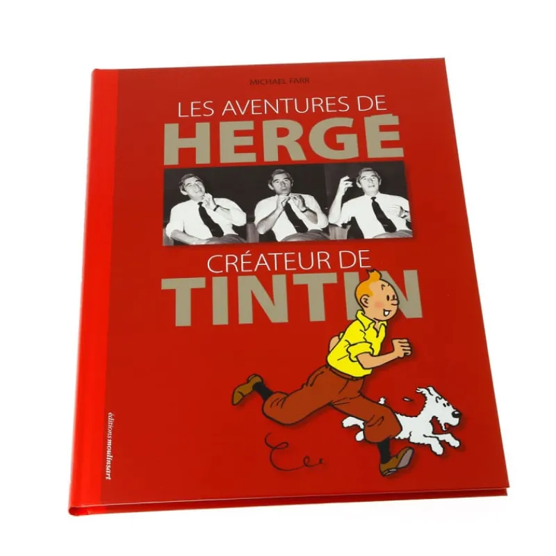 les_aventures_de_herg_crateur_de_tintin_3.webp Monographies*Tintin Boutique Les aventures de Hergé, créateur de Tintin