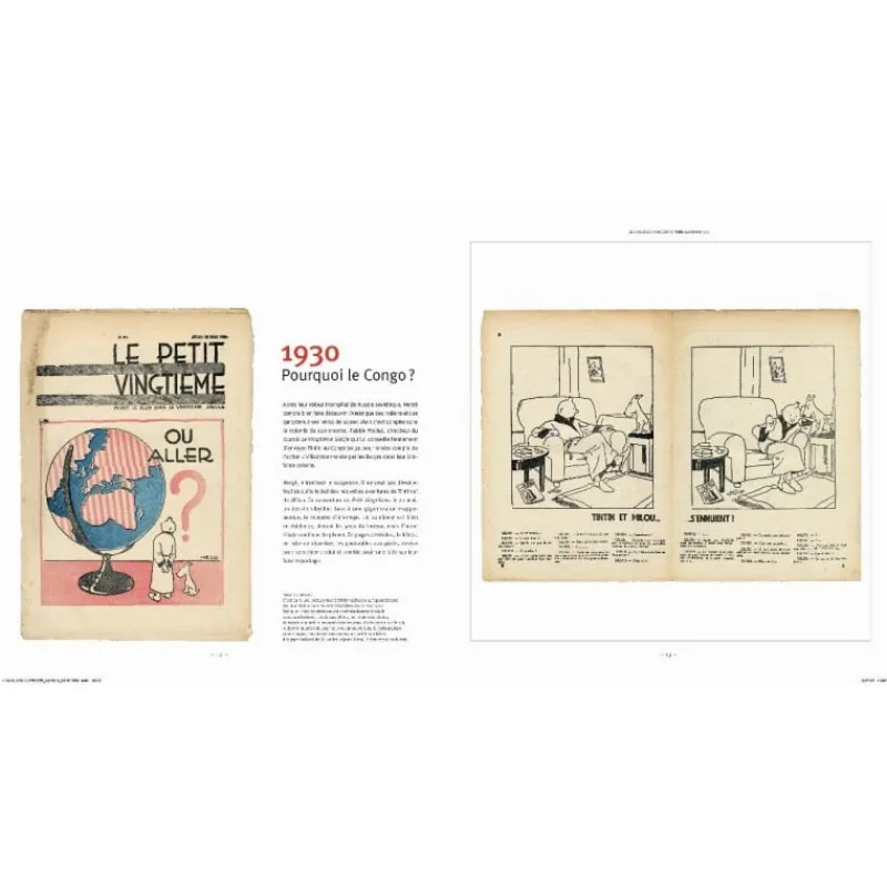 Idées Cadeaux | Les Coulisses D'un Œuvre*Tintin Boutique Les Coulisses d'une oeuvre - Tintin au Congo