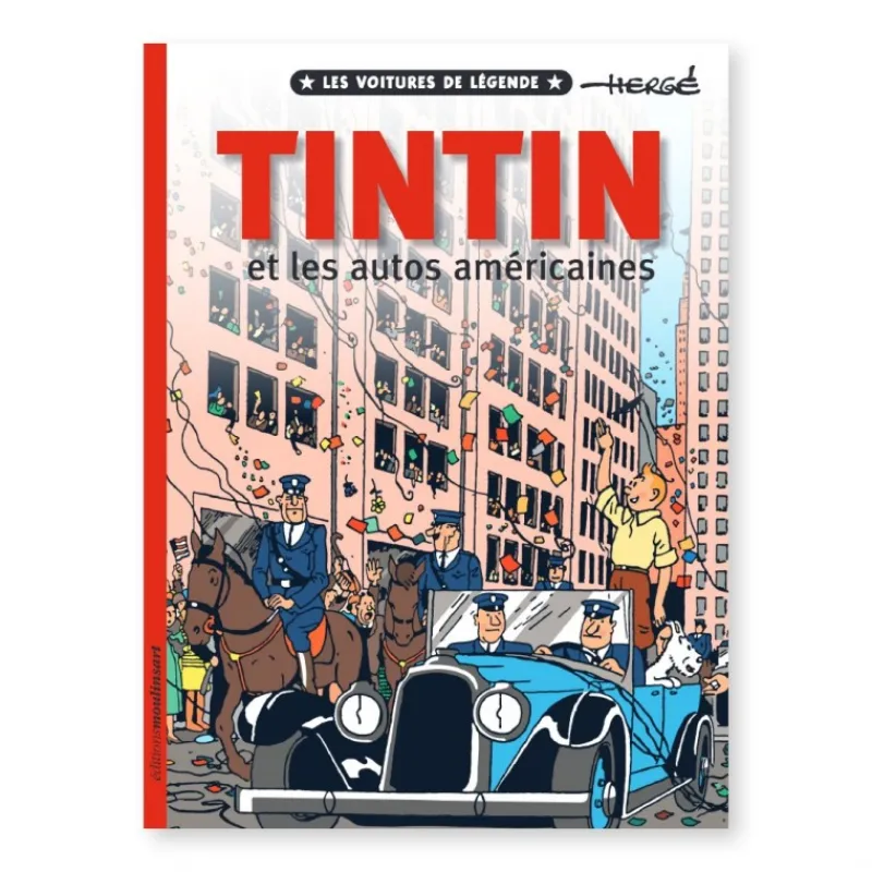 Monographies*Tintin Boutique Les voitures de légende-Tintin et les autos américaines