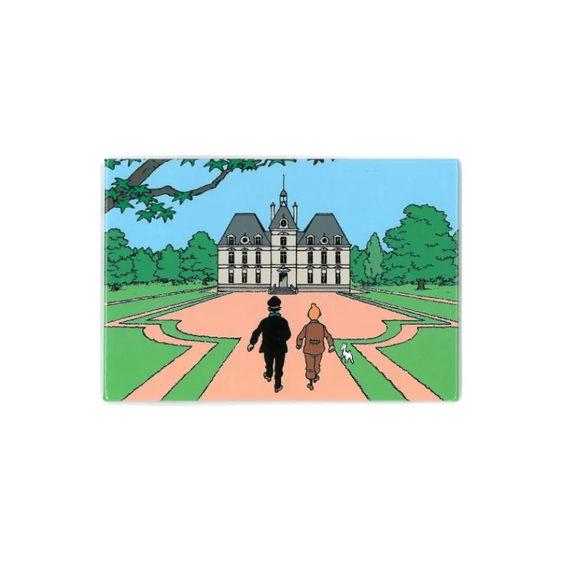 Magnets*Tintin Boutique Magnet-Tintin Château Moulinsart
