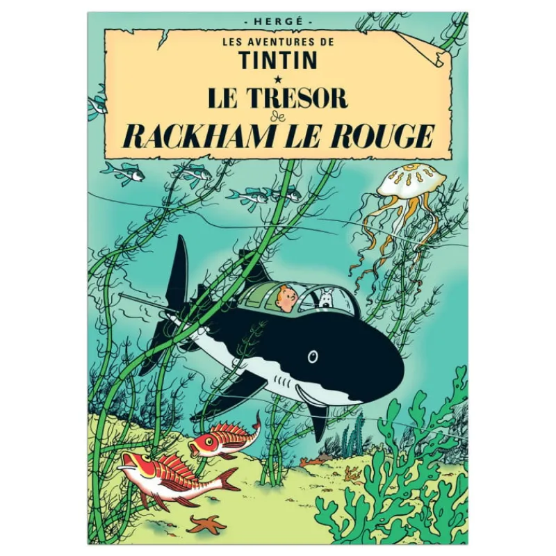Affiches*Tintin Boutique Poster-Le Trésor de Rackham le Rouge