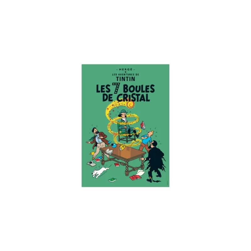 Affiches*Tintin Boutique Poster-Les 7 Boules de cristal