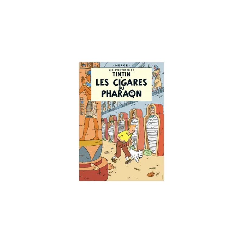 Affiches*Tintin Boutique Poster-Les Cigares du Pharaon