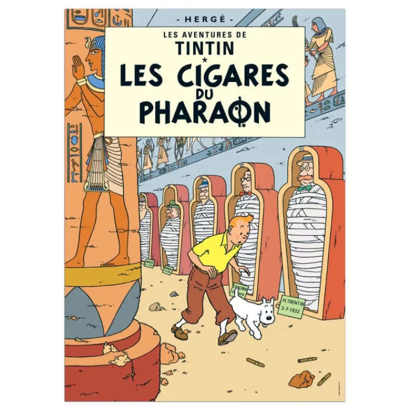 Affiches*Tintin Boutique Poster-Les Cigares du Pharaon