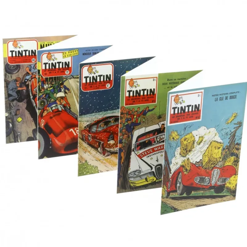 Jean Graton*Tintin Boutique Set de 20 cartes postales