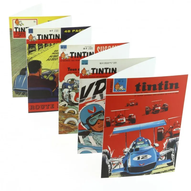 set_de__cartes_postales_2.webp Jean Graton*Tintin Boutique Set de 20 cartes postales