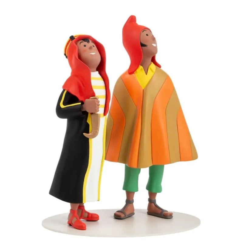 statuette_abdallah_amp_zorrino_2.webp Pièces D'exception*Tintin Boutique Statuette Abdallah & Zorrino