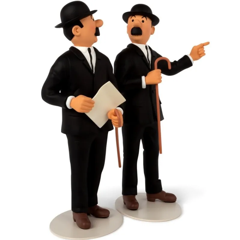 statuette_dupond_et_dupont_2.webp Pièces D'exception*Tintin Boutique Statuette Dupond et Dupont