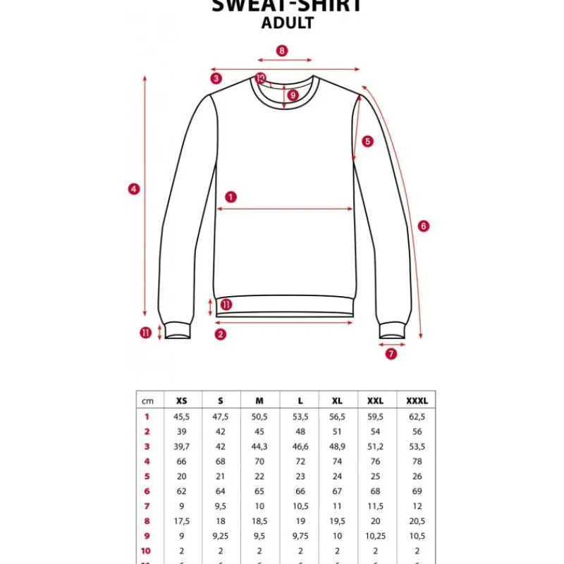 sweatshirt_tintin__triangle_fuse__gris_clair_2.webp Idées Cadeaux | Sweatshirts*Tintin Boutique Sweat-shirt Tintin « Triangle fusée » gris clair grisclair
