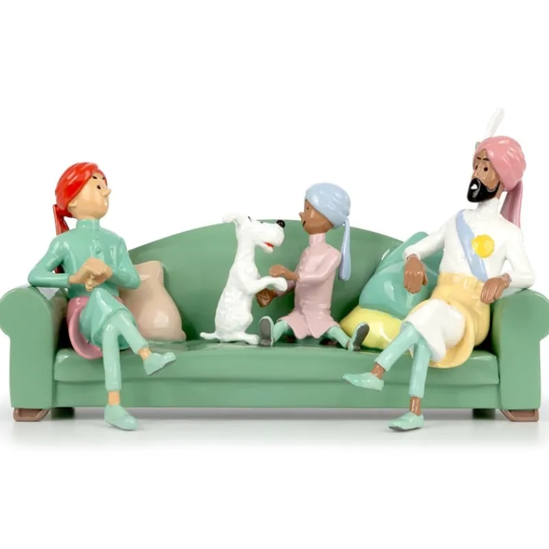 Idées Cadeaux | Pièces D'exception*Tintin Boutique Tintin - Scene du divan