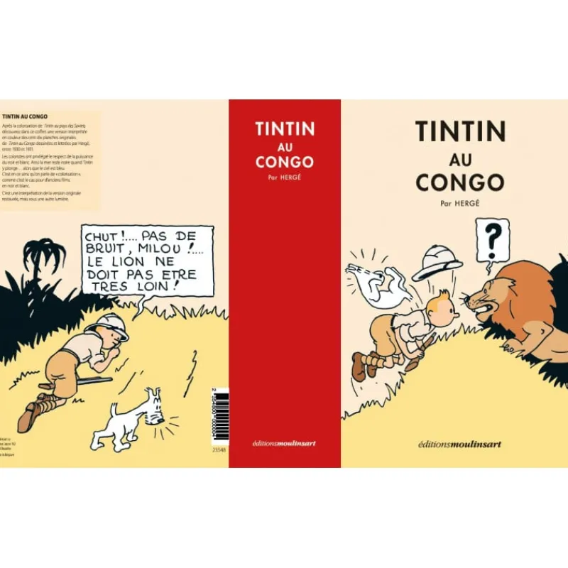 Idées Cadeaux | Autres Albums*Tintin Boutique Tintin au Congo par Hergé