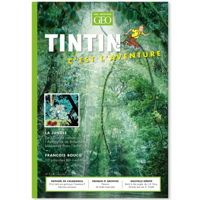 Geo Mag*Tintin Boutique Tintin, c'est l'Aventure - N°7