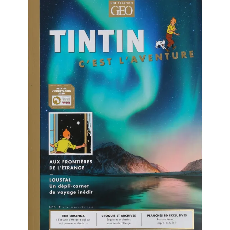 Geo Mag*Tintin Boutique Tintin, c'est l'Aventure - N°6