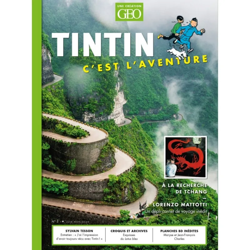 Geo Mag*Tintin Boutique Tintin, c'est l'Aventure - N°5