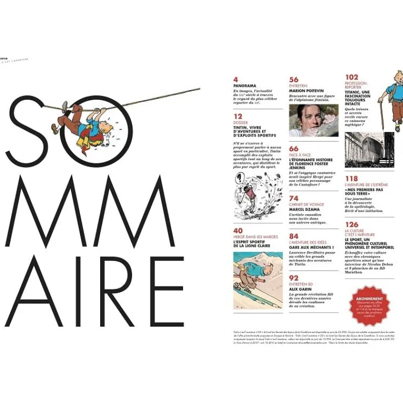 Geo Mag*Tintin Boutique Tintin, c'est l'Aventure - N°20