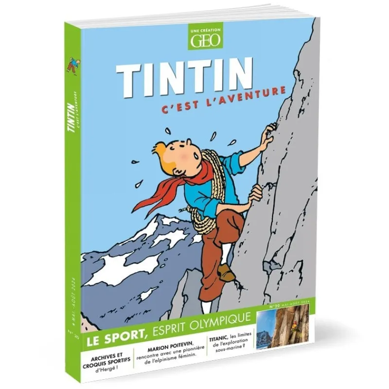 tintin_cest_laventure__n_6-2.webp Geo Mag*Tintin Boutique Tintin, c'est l'Aventure - N°20
