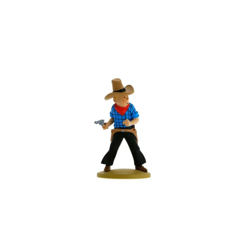 Figurines*Tintin Boutique Tintin en cow-boy