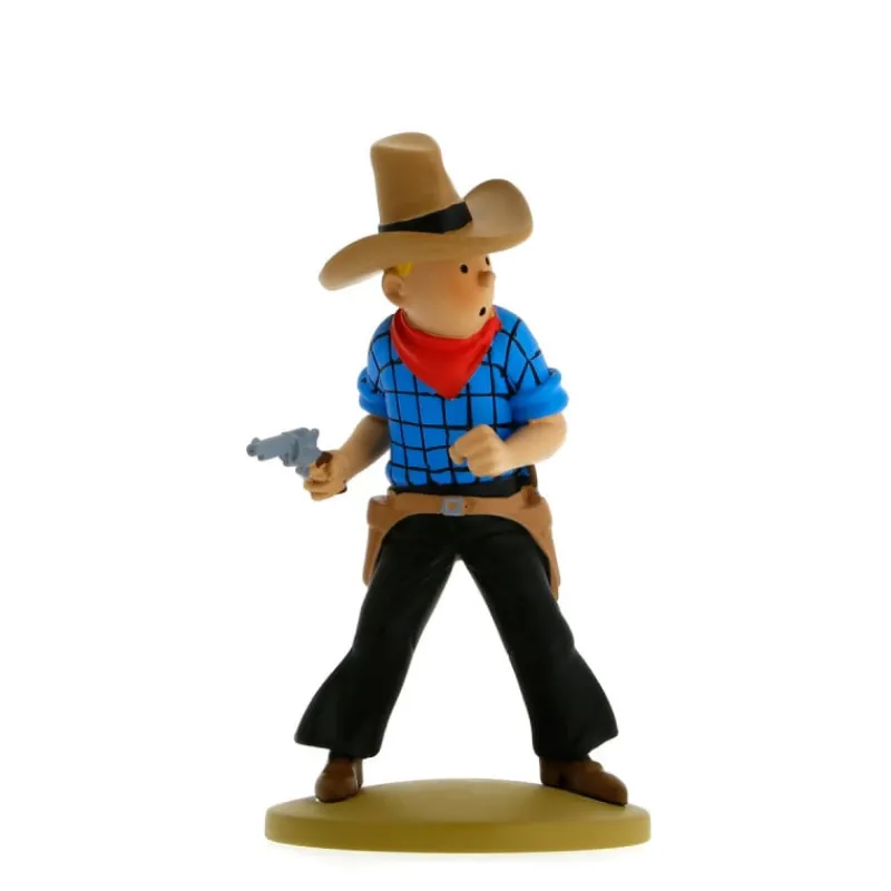 Figurines*Tintin Boutique Tintin en cow-boy