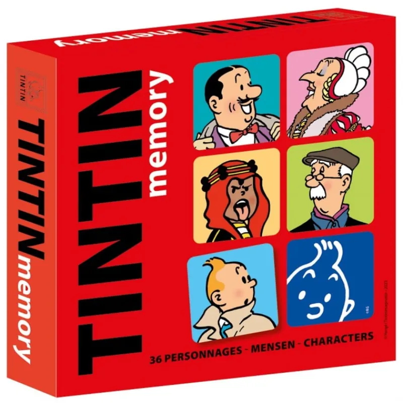 Jeux Et Puzzles*Tintin Boutique Tintin-Jeu de mémoire