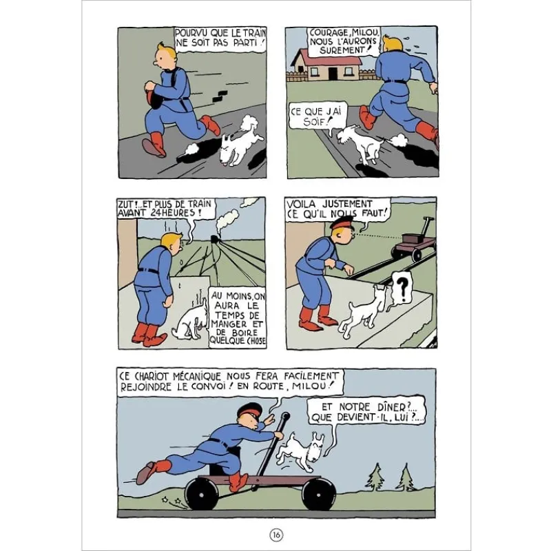 voiture_tintin_n__la_draisine__moteur_2.webp Idées Cadeaux | Voitures*Tintin Boutique Voiture Tintin N°59 - La Draisine à moteur