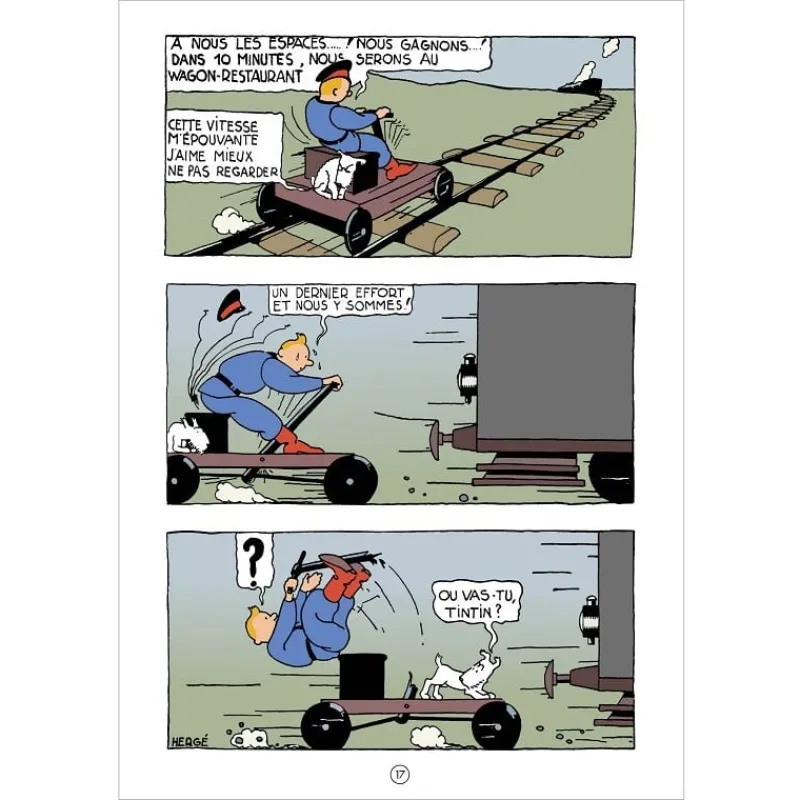 voiture_tintin_n__la_draisine__moteur_3.webp Idées Cadeaux | Voitures*Tintin Boutique Voiture Tintin N°59 - La Draisine à moteur