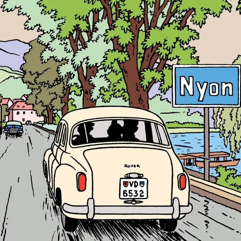 voiture_tintin_n__la_rover_pour_nyon_5.webp Voitures*Tintin Boutique Voiture Tintin N°63 - La Rover pour Nyon