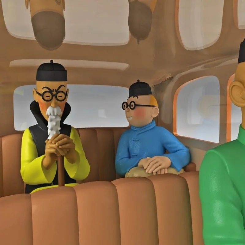 Voitures*Tintin Boutique Voiture Tintin N°68 - La voiture de Wang Jen-Ghie