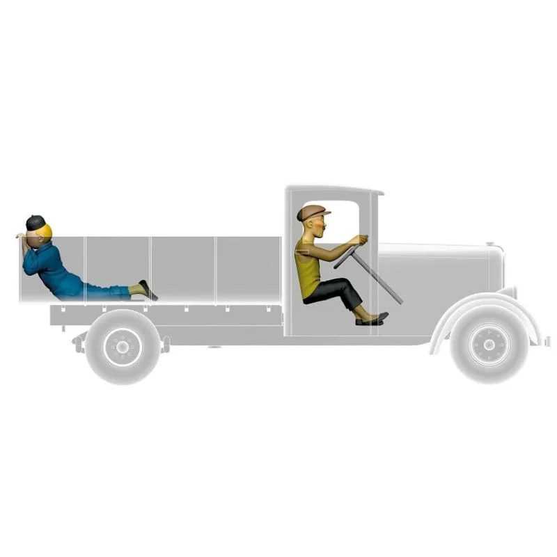 Voitures*Tintin Boutique Voiture Tintin N°49 - Le Camion Rouge
