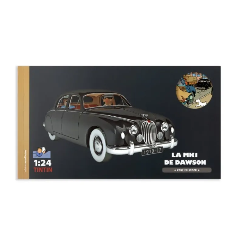 voiture_tintin_nla_mk_de_dawson_2.webp Voitures*Tintin Boutique Voiture Tintin N°35-La MK1 de Dawson