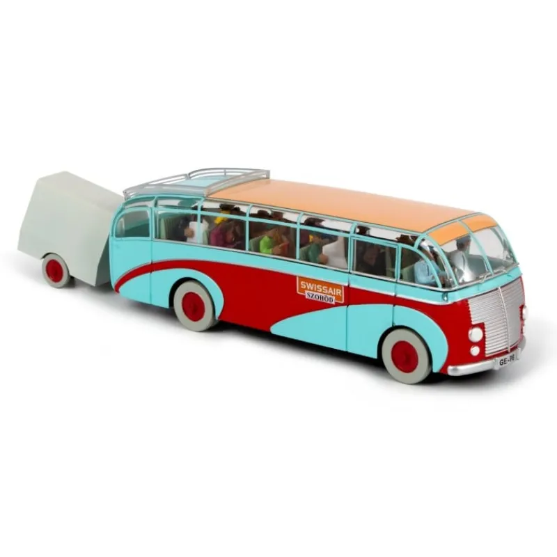 Idées Cadeaux | Voitures*Tintin Boutique Voiture Tintin-L’Autobus de la Swissair